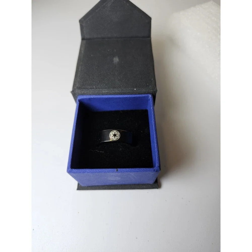 Black Tungsten Carbide Size 12.5 Ring